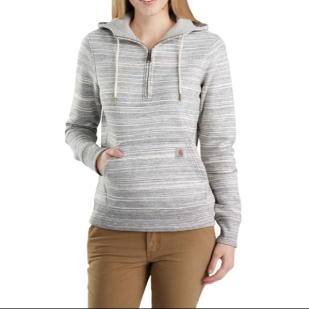 Carhartt half zip sweatshirt